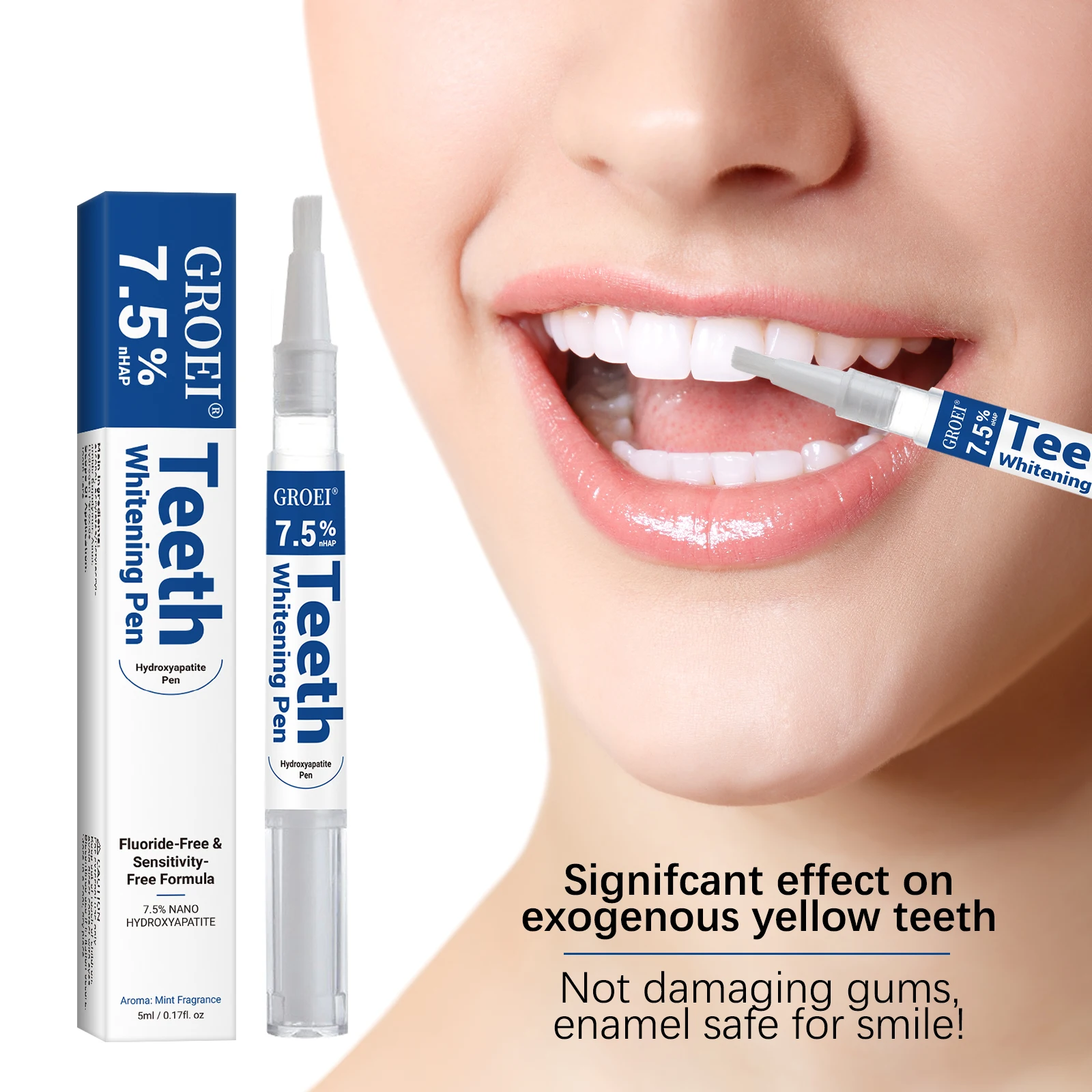 Teeth Whitening Pens - Hydroksiapatytowy długopis do wybielania zębów Dazzling