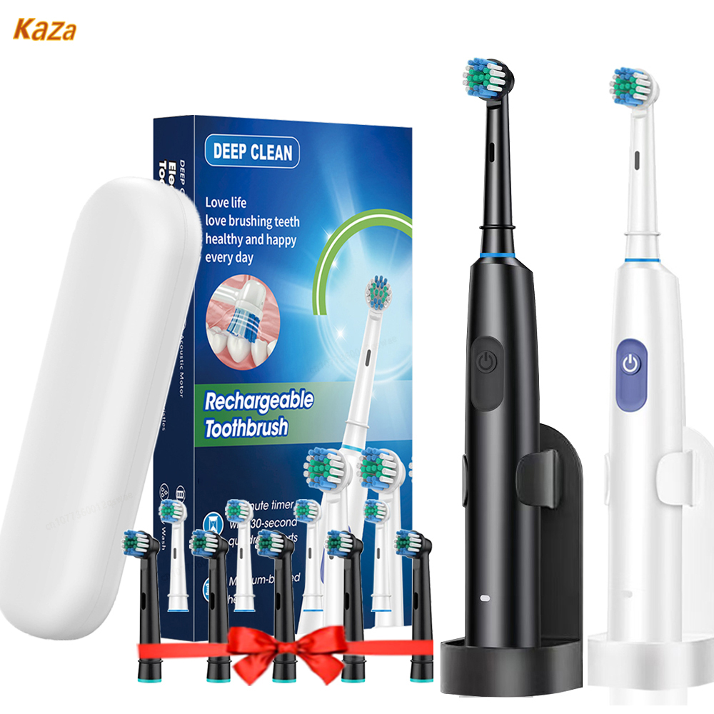 Teeth Whitening Kit - Elektryczna szczoteczka do zębów z uchwytem