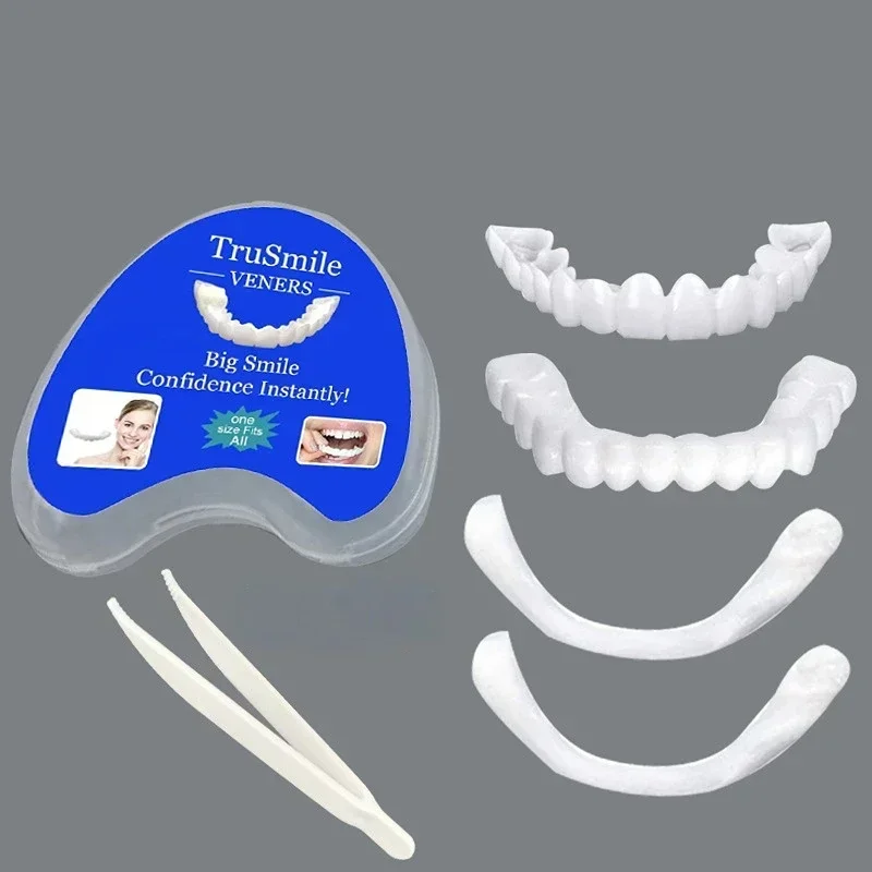 Teeth Whitening Moulds - Zestaw zatrzasków do forniru fałszywe tymczasowe