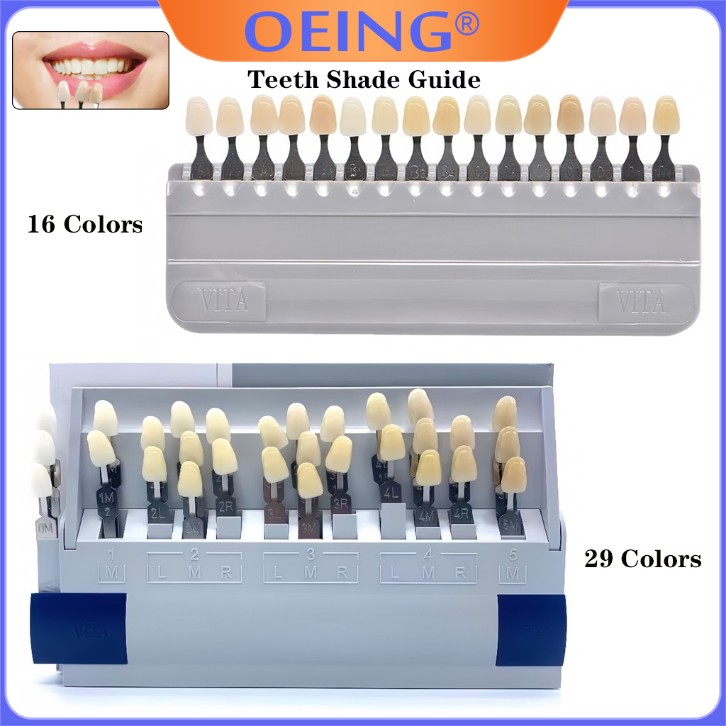 Teeth Whitening Kit - 29/16 Kolorów Przyrząd do Oznaczania Koloru