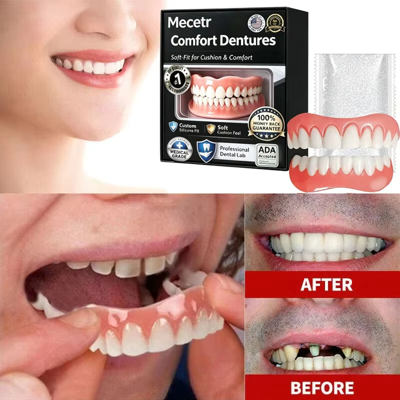 Teeth Whitening Moulds - Kompletny zestaw kosmetyczny sztucznych zębów górnych
