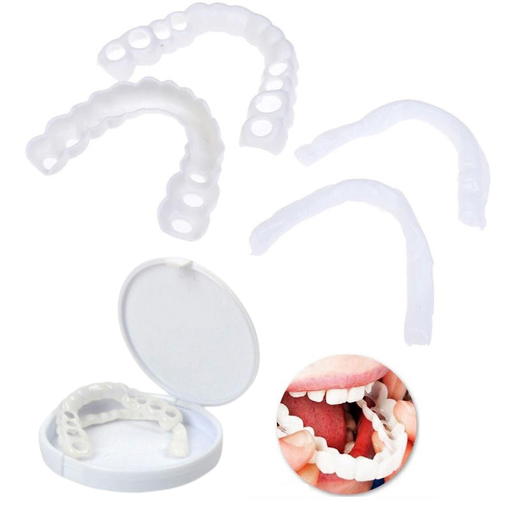 4-6 par protez górnych i dolny – Teeth Whitening Moulds recenzja i cena