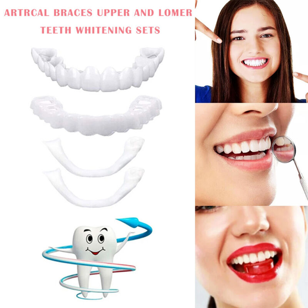 4-6 par protez górnych i dolny – Teeth Whitening Moulds recenzja i cena