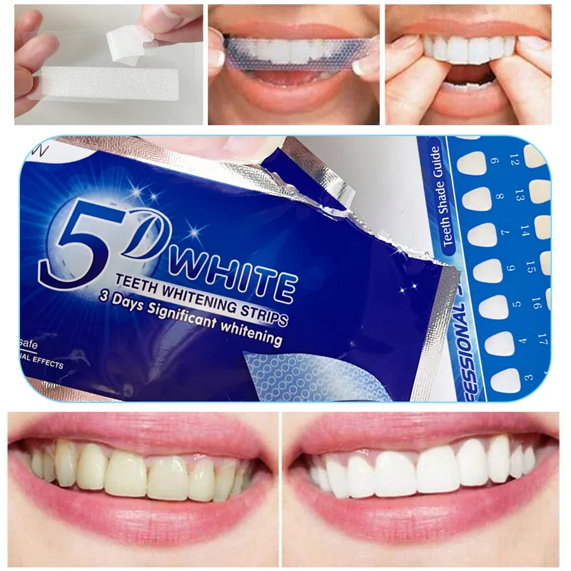 1-12 szt. 5D Naklejki wybielaj – Teeth Whitening Near Me recenzja i cena